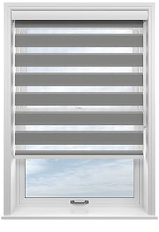 Shine, Steel - Motorised Day and Night Blind